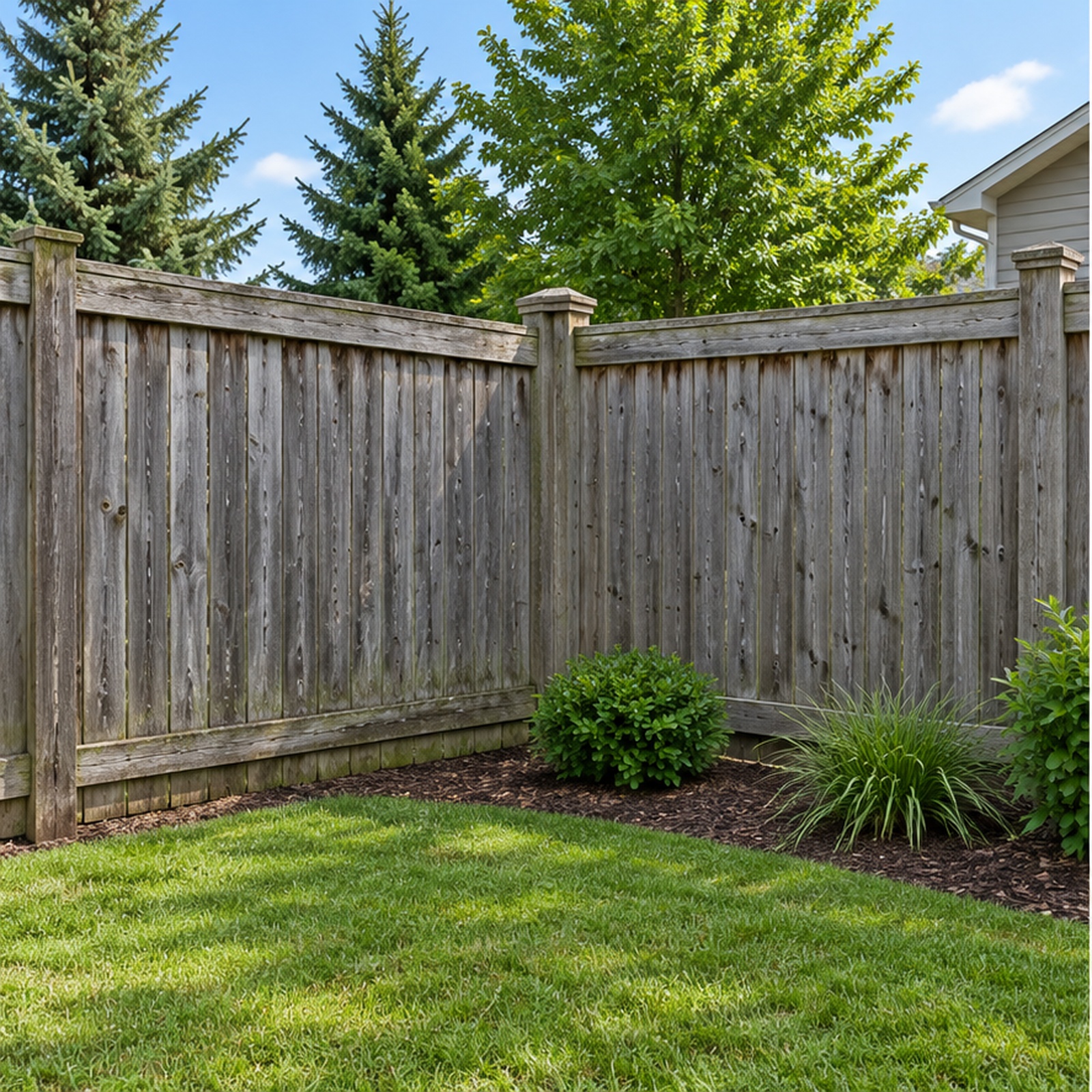 Fence Installation before